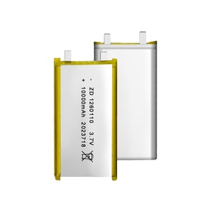 充電式Lipoバッテリー3.7V高容量10000mahリチウムイオンポリマーバッテリー1260110 - Product Image 1