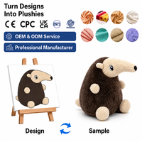 Créez votre propre peluche personnalisée, adorable marmotte en peluche, jouet cadeau