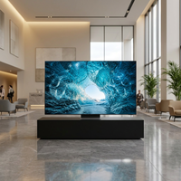 Téléviseur intelligent Neo QLED 4K Ultra HD, écran large noir, Wi-Fi, pour la maison, l'hôtel, le divertissement