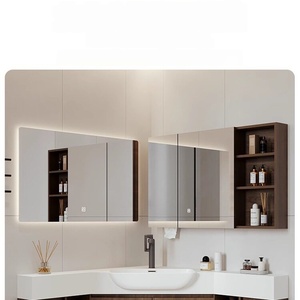 Mid ancient style <b>corner</b> personalized small-sized ceramic basin <b>corner</b> triangular bathroom cabinet - Product Image 2
