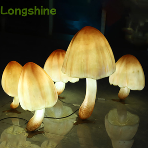 อวาตาร์ไฟ LED ประดับเห็ดรูปป่าลึกลับหูขนาดใหญ่ไฟตกแต่งสวนกลางแจ้ง - Product Image 4