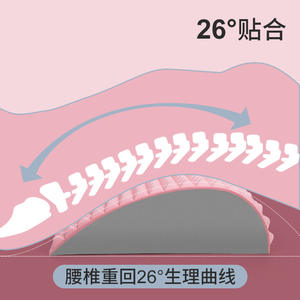 แผ่นรองหลังบรรเทาอาการปวดหลัง EVA พร้อมฟังก์ชั่นนวด รูปทรงสี่เหลี่ยมลายเรขาคณิต ทำความสะอาดง่าย เพื่อการผ่อนคลายหลัง - Product Image 2