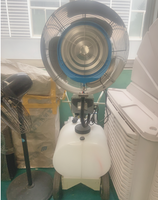 Usine volaille serre mobile centrifuge eau brouillard ventilateur extérieur ventilateur de refroidissement humidité ventilateur de pulvérisation