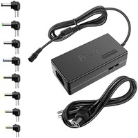 Chargeur multifonctionnel 96W 12V-24V pour ordinateur portable et téléphone portable Adaptateur universel pour PC et montre avec sortie réglable AC US