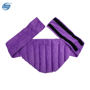<span class=keywords><strong>Coussin</strong></span> <span class=keywords><strong>chauffant</strong></span> humide <span class=keywords><strong>micro</strong></span>-ondable pour le tissu en peluche d'enveloppe de chaleur de taille arrière avec des perles d'argile de graines de lin - Product Image 4