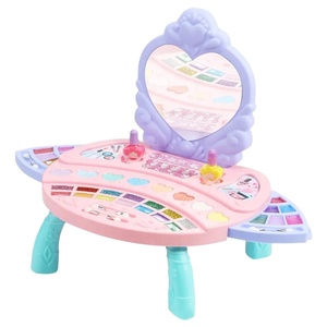 Jeu de jouets de <span class=keywords><strong>maquillage</strong></span> BST coiffeuse de <span class=keywords><strong>maquillage</strong></span> pour enfants, jouets de <span class=keywords><strong>maquillage</strong></span> Table de <span class=keywords><strong>maquillage</strong></span> scintillante pour enfants de rêve pour filles - Product Image 1