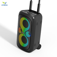 Enceinte portable 10W avec lumières LED colorées, basses profondes, autonomie de 10h, appairage TWS pour la maison, l'extérieur et les voyages