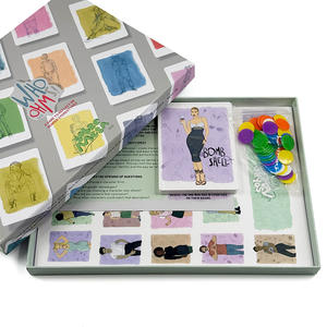 Échantillon <span class=keywords><strong>gratuit</strong></span> Accessoires de conception personnalisée en usine <span class=keywords><strong>Jeu</strong></span> de cartes en papier <span class=keywords><strong>Jeu</strong></span> de société de table pour adultes <span class=keywords><strong>Jeu</strong></span> d'éducation pour enfants - Product Image 2