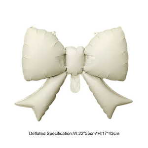 Globo <span class=keywords><strong>de</strong></span> Mylar con Forma <span class=keywords><strong>de</strong></span> Lazo Elegante <span class=keywords><strong>para</strong></span> Fiestas <span class=keywords><strong>de</strong></span> Baby Shower, <span class=keywords><strong>Cumpleaños</strong></span> y Bodas <span class=keywords><strong>de</strong></span> <span class=keywords><strong>Niñas</strong></span> - Product Image 3