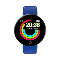 Montre intelligente D18 pour hommes et femmes, montre connectée, tension artérielle, étanche, montres numériques, suivi de la forme physique, montre de sport D18S