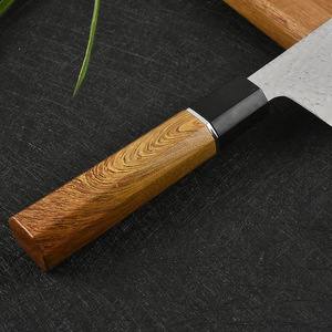 Forged Japanese Hammered Knife 8-9.9in Stainless Steel Blade Slicing Knife For Kitchen Use - Product Image 2