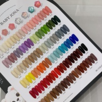Vernis à ongles gel UV 60 couleurs, séchage LED, imperméable, à retirer par trempage, non toxique, végétalien, écologique, style français pour salon de manucure professionnel