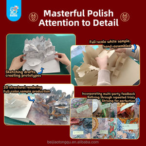 Exquisito libro en inglés The Chinese Loong 3D for up Paper Educational Science Picture Book para niños <span class=keywords><strong>de</strong></span> 5 a 7 años al por mayor - Product Image 6