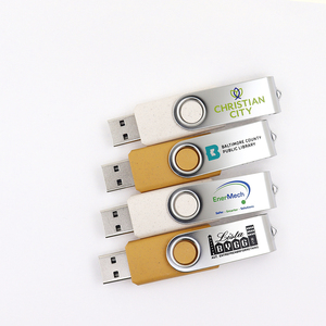 Lúa mì Platycodon tùy chỉnh logo 16GB 32GB 128GB Hộp quà tặng <span class=keywords><strong>4GB</strong></span> <span class=keywords><strong>USB</strong></span> <span class=keywords><strong>Memory</strong></span> Stick giá rẻ nhất <span class=keywords><strong>USB</strong></span> Gậy sinh thái thân thiện <span class=keywords><strong>USB</strong></span> Flash Drive - Product Image 1