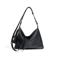 Sac à main de luxe en cuir véritable pour femme, fourre-tout décontracté avec fermeture éclair, imperméable, à poignée supérieure, vente en gros