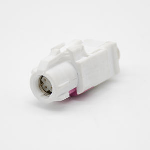 Разъем Fakra 4-контактный HSD, код B, белый, гнездо, прямой, для LVDS - Product Image 1