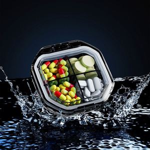 Promotion Small <b>Pill</b> <b>Box</b> Custom Plastic Portable Travel <b>Cute</b> Small <b>Pill</b> <b>Box</b> for Advertising - Product Image 5