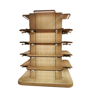 Estantes y estantes para zapatos de metal/madera/vidrio de la marca LUX de Venta caliente para diseño de interiores de tiendas minoristas con garantía de 5 años - Product Image 5