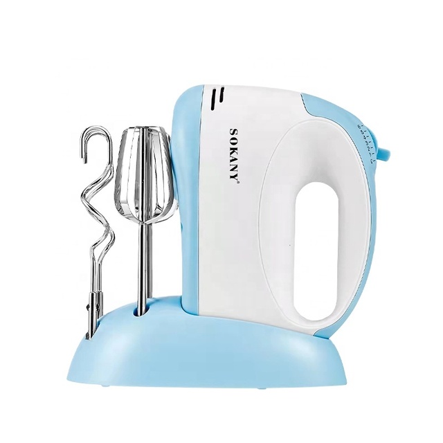 Sokany 6625 Egg Beater Hand Blender 5 Speed Blenders for Kitchen Whipped Cream Food Blender 110-240v