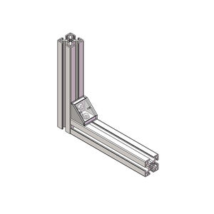 China fabricante OEM 45x45mm 4545A alumínio T-entalhado perfil métrico série 45 simulador de corrida 2020 3030 4040 4545 #8132 - Product Image 3