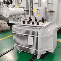 Bobina toroidal trifásica S11 de 80 kVA con bobinado múltiple y bloqueo por tornillo, 50 Hz, núcleo de acero al silicio y aluminio, inmersión en aceite, para potencia.