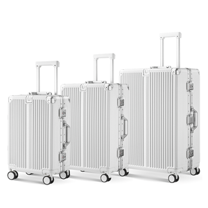 Valises <span class=keywords><strong>de</strong></span> voyage rigides en PC, étanches, sans fermeture éclair, personnalisables, <span class=keywords><strong>3</strong></span> pièces, tailles 20, 22, 24, 26, 28 pouces - Product Image 1