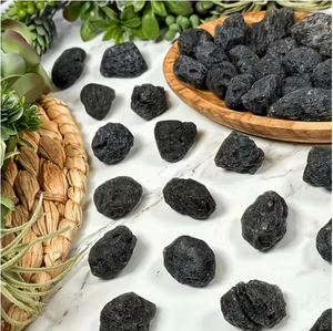 Piedras de Obsidiana de Meteorito Agni Manitita Crudas Raras, Gemas Sueltas de Javanita, Venta al por Mayor para Fabricación de Joyas DIY y Talismanes Mágicos - Product Image 6