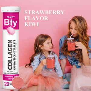 OEM/ODM/OBM ผลิตภัณฑ์เสริมอาหารโปรตีน 1000 มก. มัลติวิตามิน คอลลาเจน วิตามินซี แบบเม็ดฟู่ สำหรับผิวสวย (รับผลิตภายใต้แบรนด์ของลูกค้า) - Product Image 5