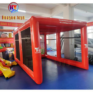 Usine vente rouge gonflable Football <span class=keywords><strong>but</strong></span> Football porte Football tirer jeux <span class=keywords><strong>cible</strong></span> jeux <span class=keywords><strong>de</strong></span> Sport <span class=keywords><strong>de</strong></span> plein air 4.75*3*2.5M - Product Image 2