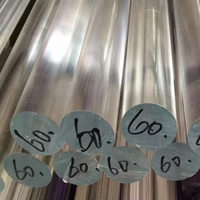 Barre en PMMA acrylique transparente sur mesure Ning E-Plastics, fabriquée à Guangdong