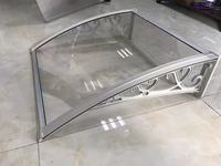 Pergola moderne durable en polycarbonate imperméable pour l'extérieur, auvent pliable pour patio, pare-soleil