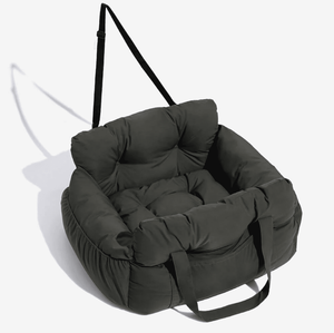 Tragbarer Hunde-Autositz, Hundereisezubehör, Dual-Use Auto-Haustierbett und Sitzerhöhung mit praktischer Seitentasche für kleine und mittelgroße Hunde - Product Image 2