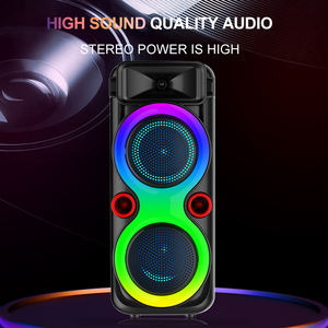 Altavoz SING-E ZQS8275 Mini para Exteriores con Micrófono Inalámbrico BT, Iluminación LED RGB, Subwoofer, para Fiestas y Bailes - Product Image 6