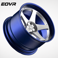 Rines EVOR Forjados Personalizados de 2 Piezas, Cóncavos Profundos, de Aleación, para Chevrolet C8, Mercedes G63, 5x120, 5x127, 5x114.3, Color Negro Mate