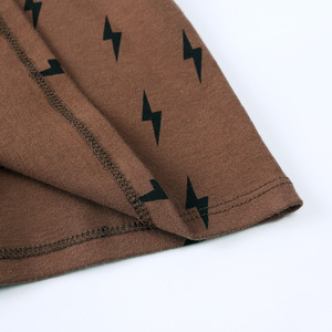 Set di t-shirt e pantaloncini in cotone biologico per bambini estivi con stampa a quadri con sorriso per ragazzi e ragazze Set di <span class=keywords><strong>abbigliamento</strong></span> Casual per bambini - Product Image 4