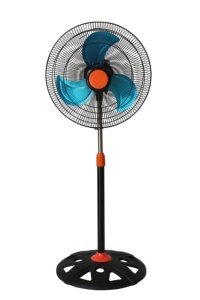 พัดลมตั้งพื้นทรงพลังขนาด18นิ้วปรับความเร็วได้4ระดับสั่นฟังก์ชันจับเวลาพัดลมระบายความร้อนความเร็วสูงขายดีที่สุด - Product Image 3