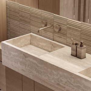 Wholesale Custom High-quality, Simple European-style Luxury Wooden <strong>Floating</strong> Bathroom Vanity with Sink and Mirror - Product Image 2