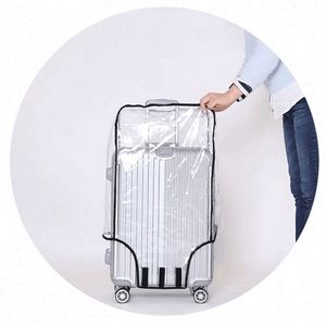 Housse de protection transparente en PVC extensible de 20 pouces pour valise, personnalisable en gros - Product Image 5