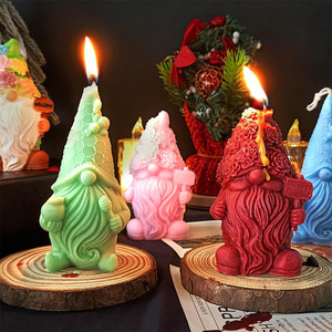 HY Silicone Dwarf Christmas Tree Snowflake <b>Mold</b> for <b>Candle</b> Plaster Making - Product Image 5