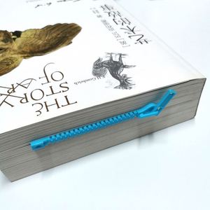 Creative Zipper <b>Bookmark</b> - Hollow Cartoon Design, Chinese Ancient Style Metal Book Clip & Novelty <b>Gift</b> - Product Image 3