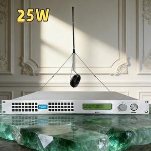 Système de studio complet YXHT-1, émetteur FM 25W avec antenne premium et câble de signal pour diffusion en église et diffusion de notifications - Product Image 1
