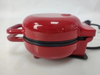 Nouvelle Machine à Gaufres Belges Rondes Compacte 2026 pour la Maison – Mini Gaufrier Belge 1 Tranche avec Poignée