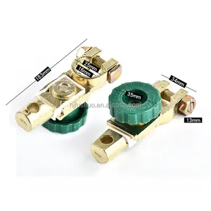 Auto Universal bronze Bateria Isolador terminal de liberação rápida/Desconexão Terminal Interruptor para Van Carro Barco Caminhão