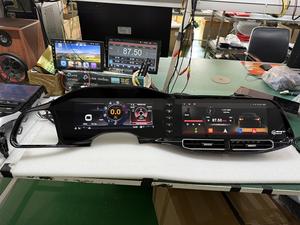 UPSZTEC 24.6 pouces double écran LCD tableau de bord compteur de vitesse Cluster Center Android écran pour Dodge Challenger <span class=keywords><strong>SRT</strong></span> <span class=keywords><strong>Hellcat</strong></span> 2010-2023 - Product Image 6