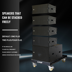 Système audio PA complet GRF Passive Dual avec enceintes Line Array <span class=keywords><strong>10</strong></span> pouces, subwoofer 18 pouces pour événements en plein air et églises - Product Image 5