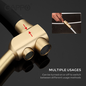 Rubinetto da Cucina Gappo con <span class=keywords><strong>Filtro</strong></span> Acqua <span class=keywords><strong>a</strong></span> 3 Vie, Finitura Bronzo Nero Spazzolato, Modello G4398-1 - Product Image 3