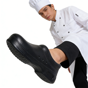 Zoccoli Professionali da Chef Antiscivolo, Scarpe di Sicurezza Leggere con Tomaia in EVA, Resistenti all'Olio e all'Acqua per Cucina, Panetteria, Industria Farmaceutica - Product Image 1