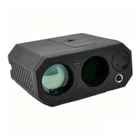 Télémètres laser numériques noirs PR3000, mesure à distance de 3500 m