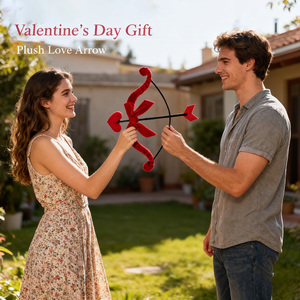 กระดาษห่อของขวัญลายหัวใจหลากสีสันสำหรับวันวาเลนไทน์แบบขายส่ง ผ้าพันของขวัญพิมพ์ลายหัวใจแบบทอข้ามพรมแดน - Product Image 5