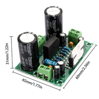 Carte d'amplificateur de puissance numérique 100W TDA7294 Module d'amplificateur audio à canal unique 12-32V haute puissance pour haut-parleur bricolage